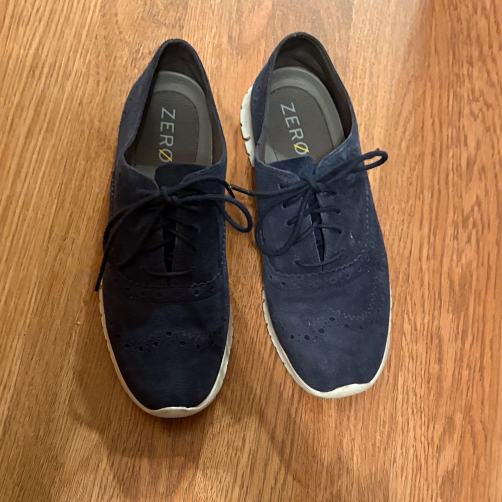 Womans Navy Casual Shoes